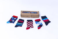 Thumbnail for Kids Traditional Mix Set Socks - 5 PACK -