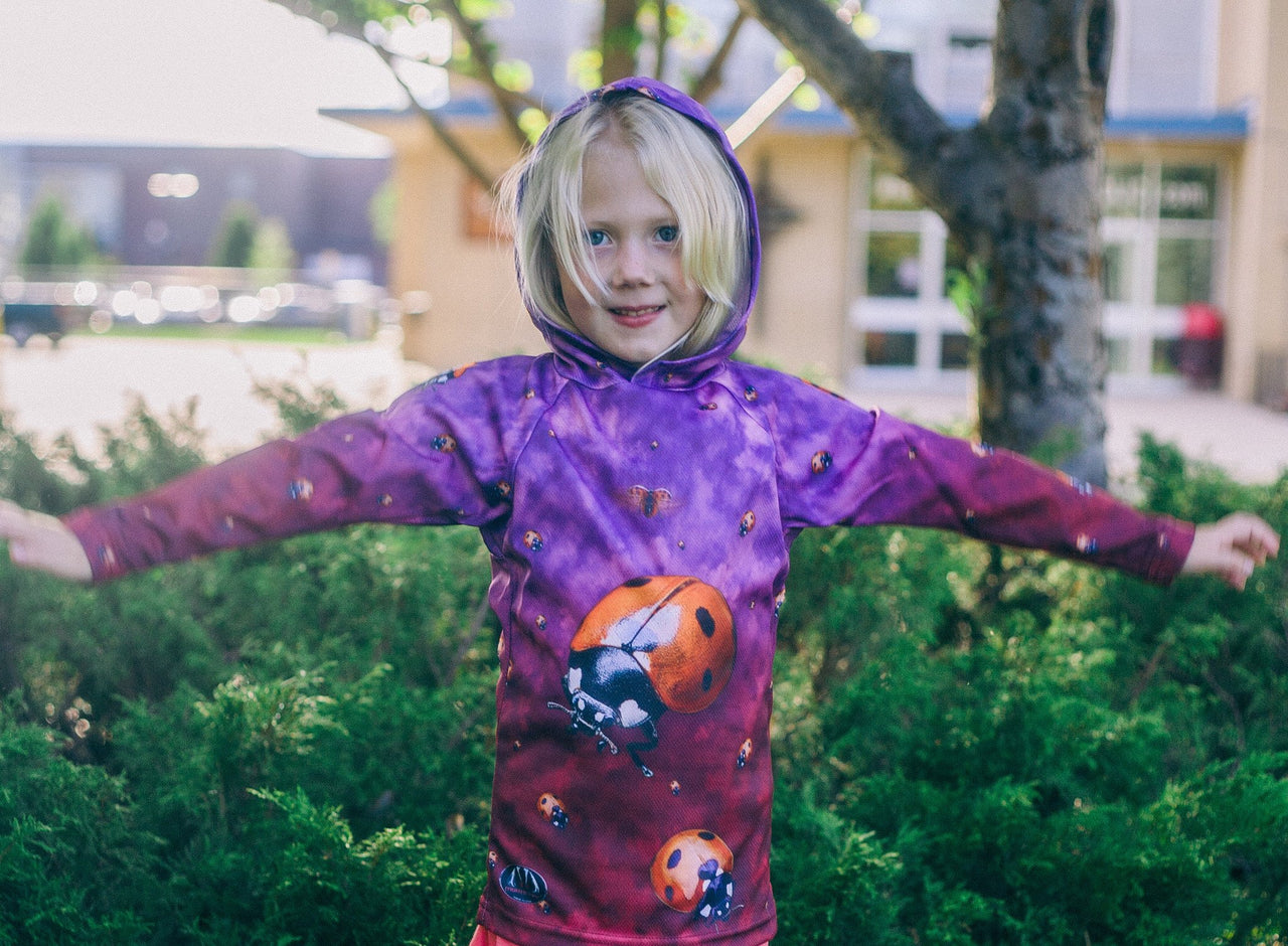 Mouthman - LADYBUG Hoodie Chomp Shirt - ADULT SIZES AVAILABLE! - 9 SIZES -