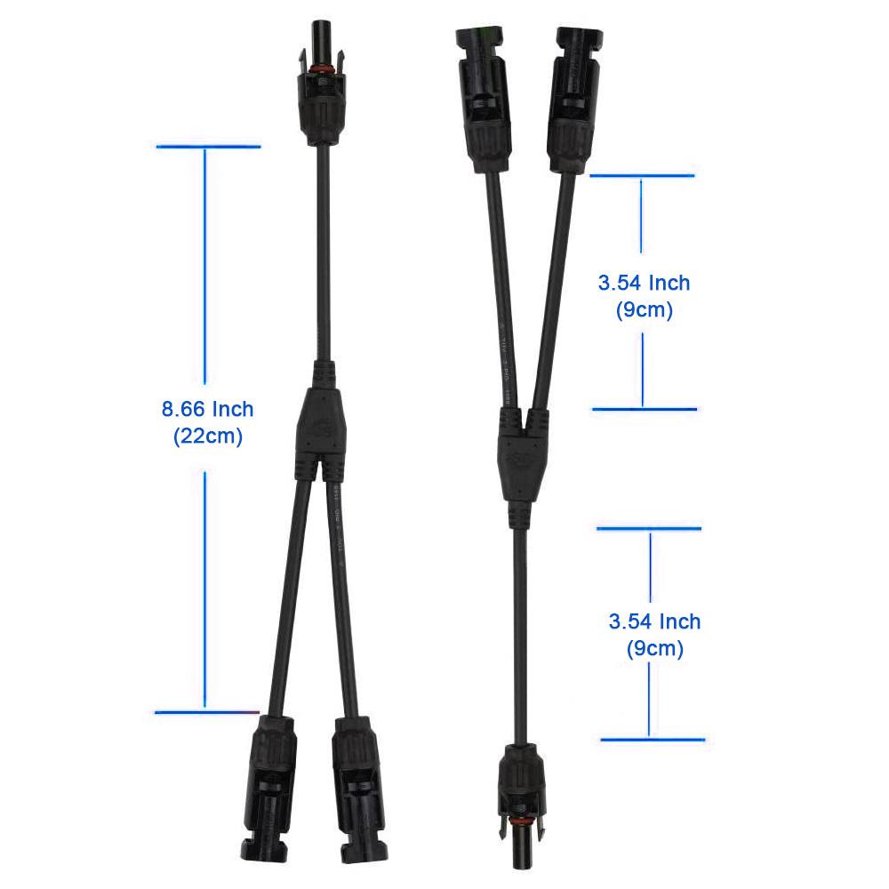 ACOPOWER - 200W 12V  Poly Solar RV Kits, 30A MPPT Charge Controller -