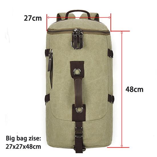 Large Mountaineering Travel Backpack - 2 SIZES - 5 COLORS -