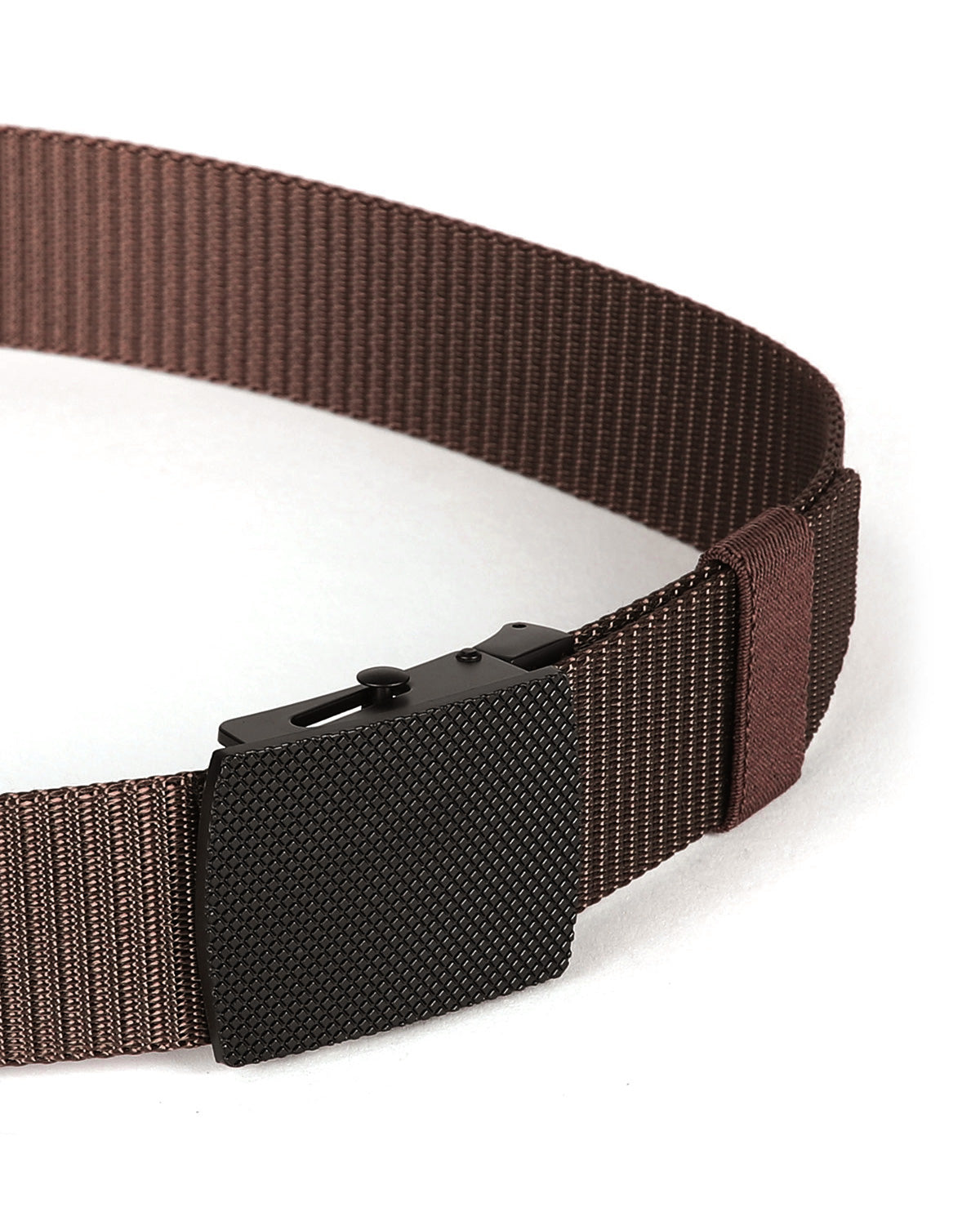 Mens Adjustable Nylon Strap Military Tactical Web Belt Metal Buckle - 6 COLORS -