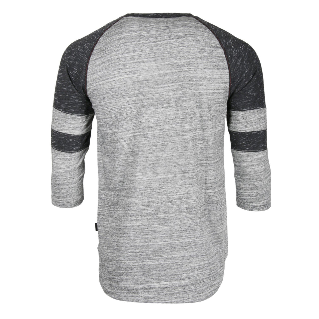 Men's 3/4 Sleeve Baseball Football College Raglan Henley Athletic T-Shirt - 1 COLOR