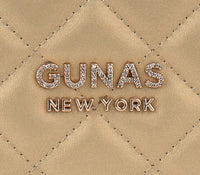 Thumbnail for GUNAS NEW YORK - Koi - Gold Quilted Vegan Leather Purse - 1 COLOR -