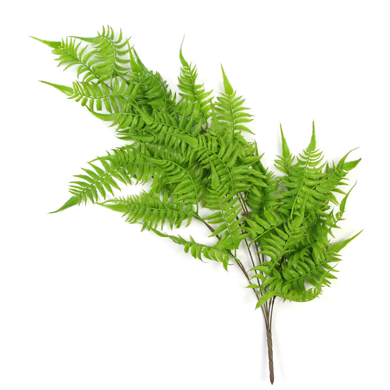 Artificial Hanging English Fern (Two-Tone) Foliage UV Resistant 80cm -