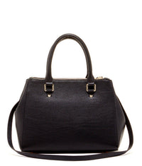 Thumbnail for Leather Satchel Bag Black -