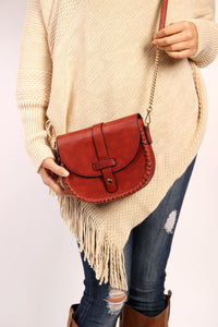 Thumbnail for Riah Fashion - Faux Leather Crossbody Bag - 5 COLORS -