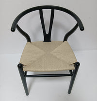 Thumbnail for GFURN - Dagmar Chair - Black & Natural Cord -