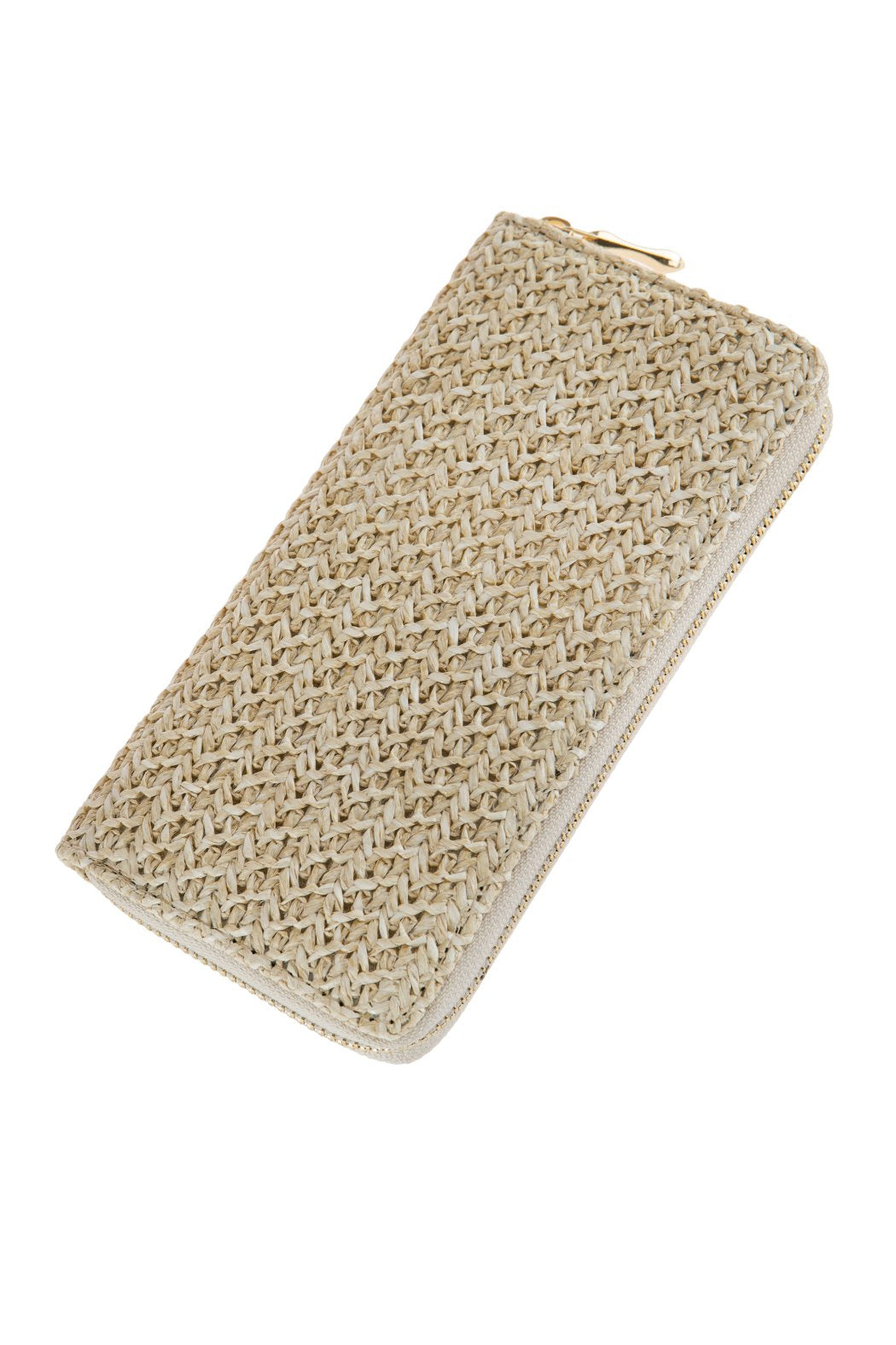 Crocheted Single Zipper Wallet - 6 COLORS -