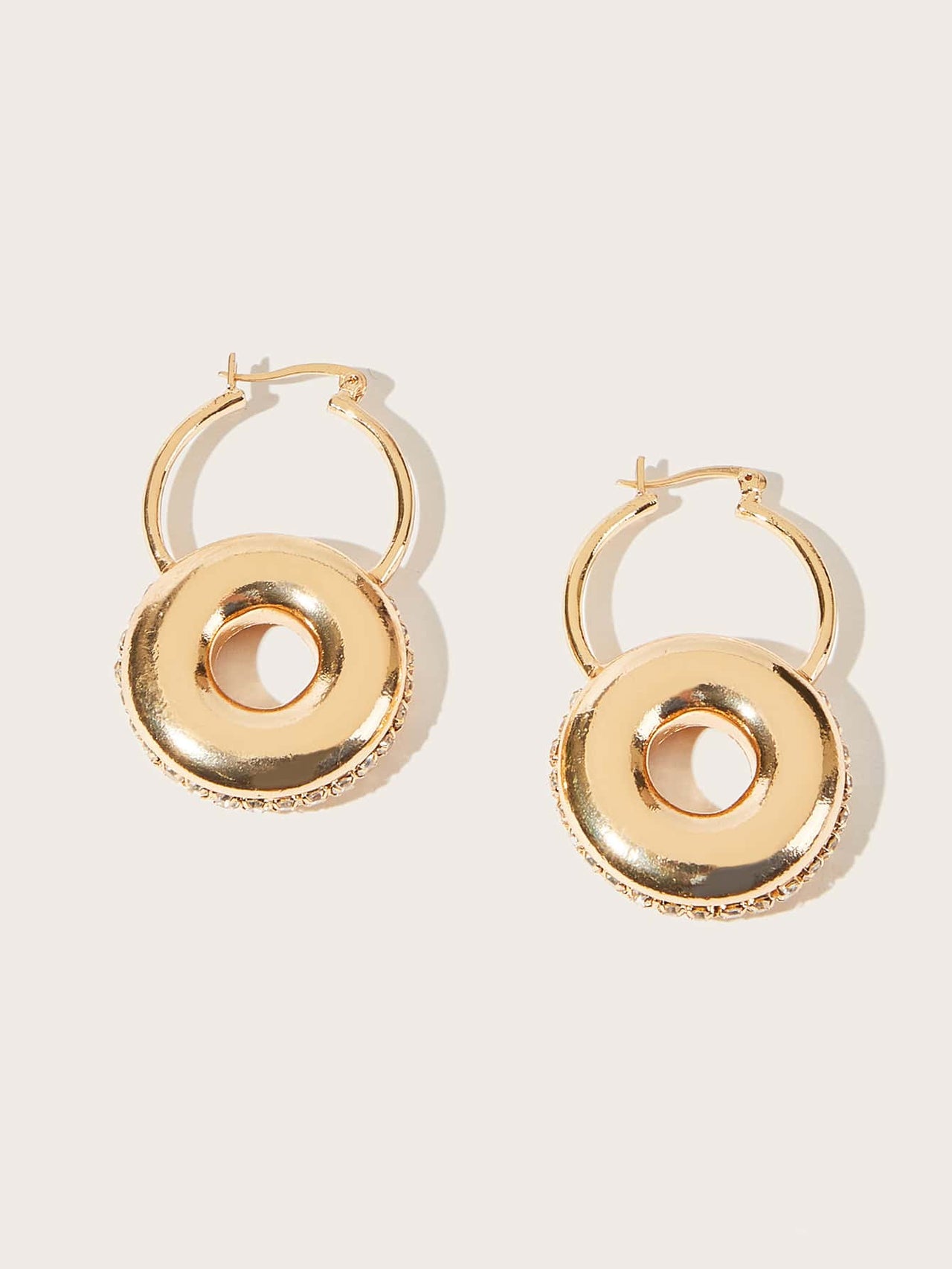 BCNY - Ring Around the Rhinestones Earrings -