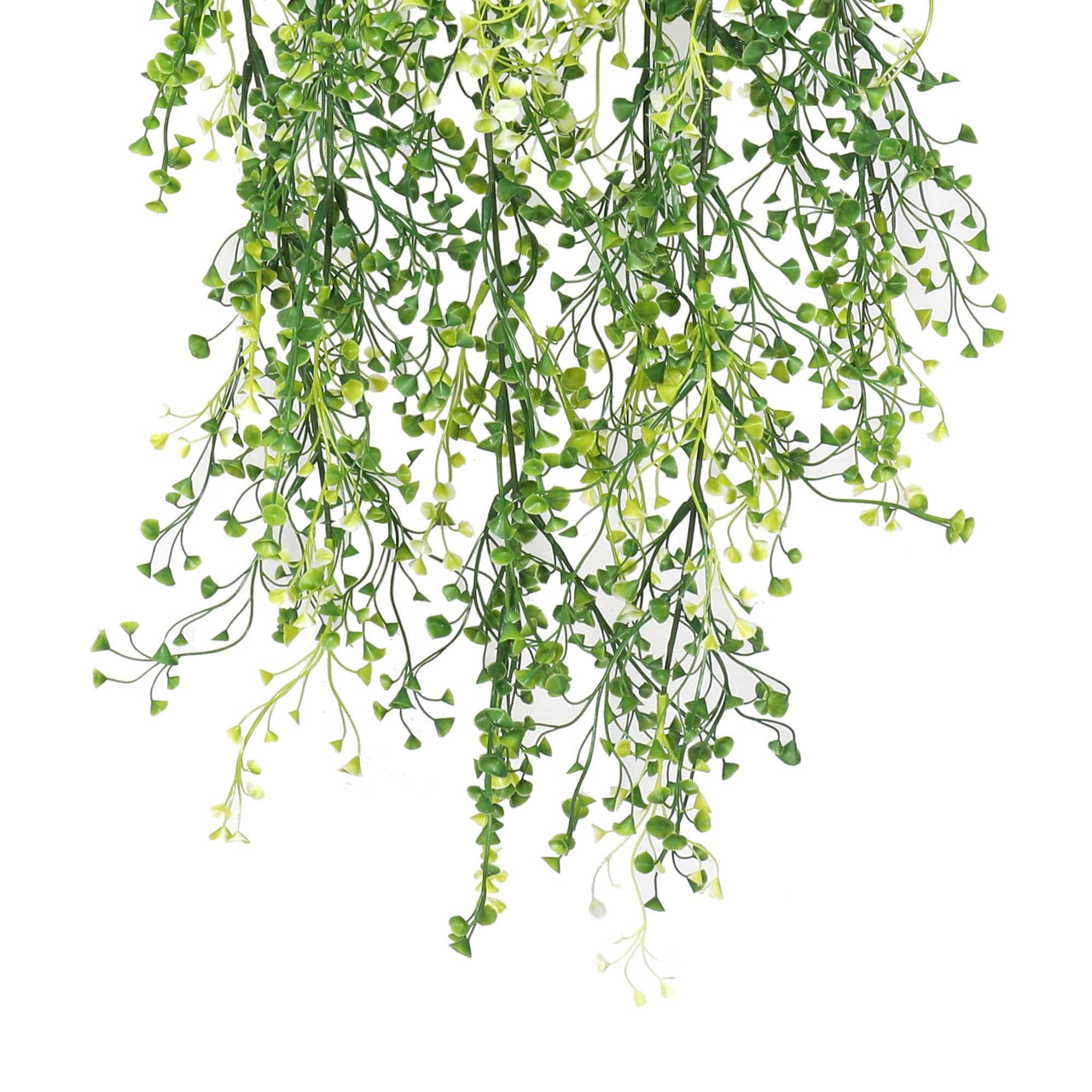 Artificial Hanging Plant (Mixed Green String of Pearls) UV Resistant 90cm -