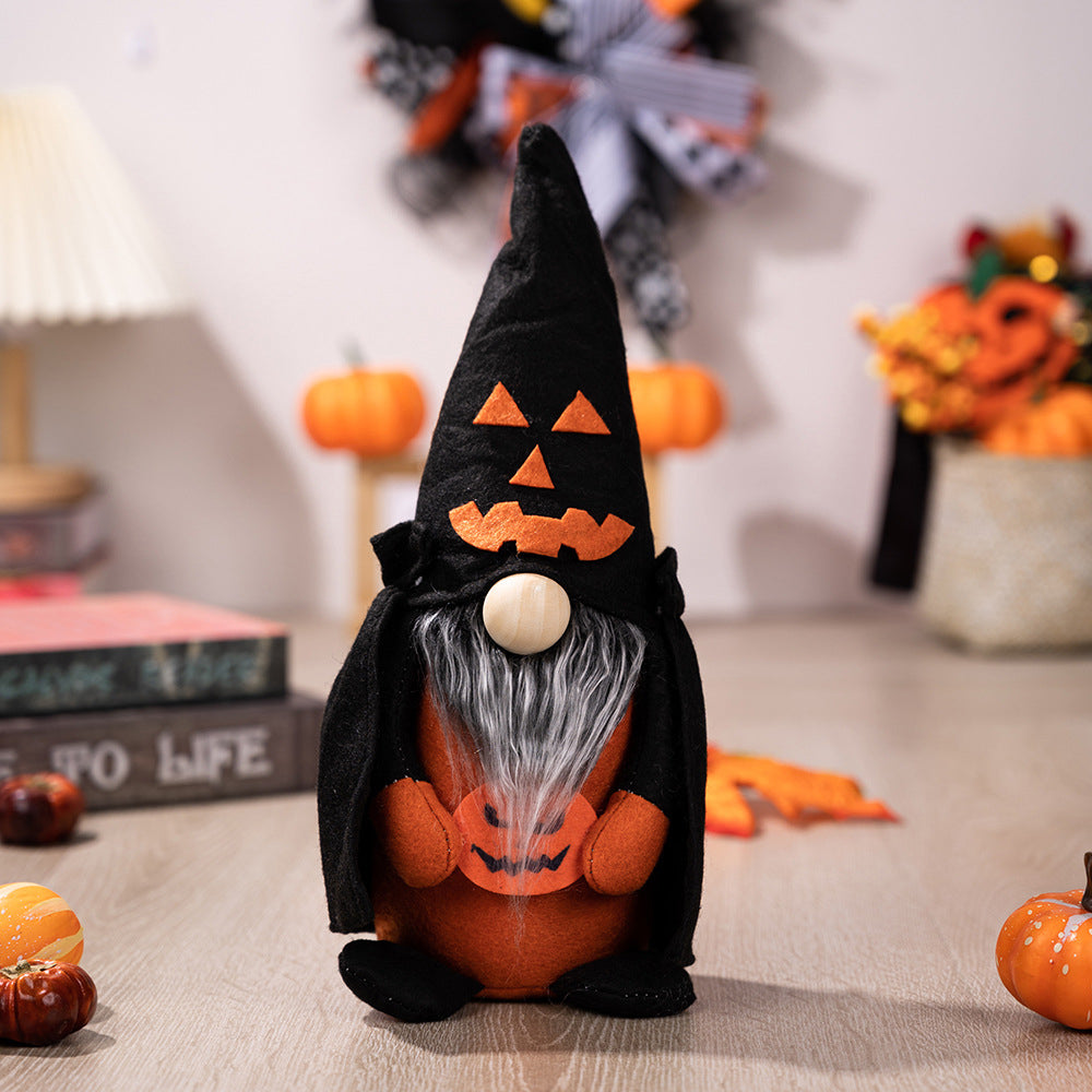 Halloween Short Leg Gnome - [5-10 DAY DELIVERY] - 11.8" - T - 2 TYPES -