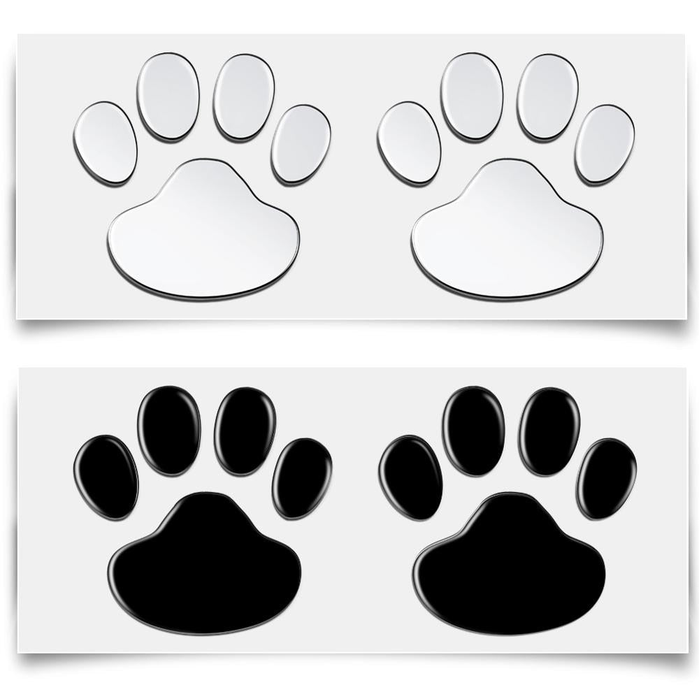 1 pair/Set 3D Stickers Paw - Bear Foot Prints Footprint Decal Car Stickers - [29 DAY DELIVERY] - 4 COLORS -