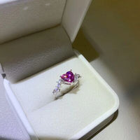 Thumbnail for 1 Carat Moissanite 925 Sterling Silver Ring