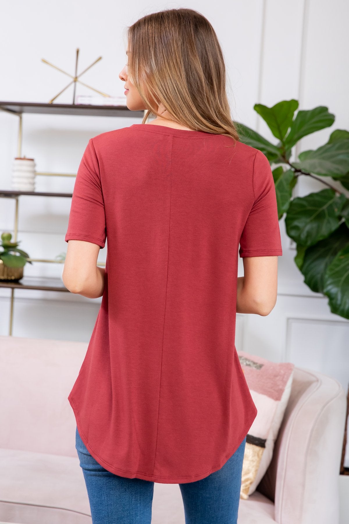 Riah Fashion - Premium Long Line Pocket Flared Tunic - 14 COLORS -