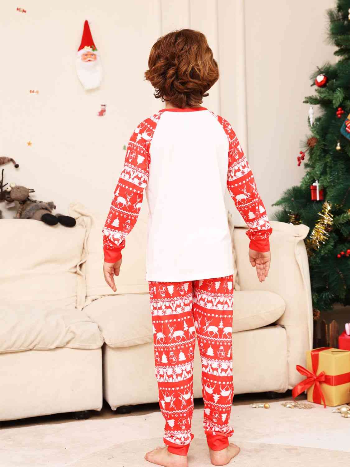 KIDS Christmas Long Sleeve Top and Pants Set - T -