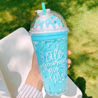 Thumbnail for Ice Cream Sundae Tumbler - Blue Bubblegum -