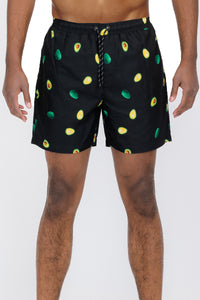 Thumbnail for Avocado Print Swim Shorts - 1 COLOR -