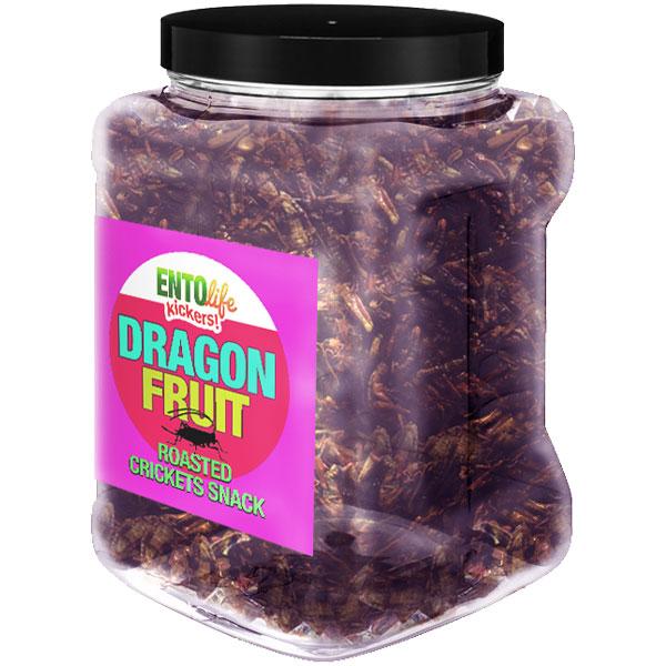 Dragon Fruit Flavored Cricket Snack - Pound Size - GOT NOTHING ON THIS ONE -