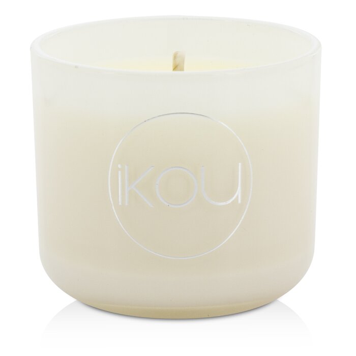 IKOU - Eco-Luxury Aromacology Natural Wax Candle Glass - Nurture (Italian Orange Cardamom & Vanilla) -