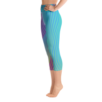 Thumbnail for FYC - Women's All Day Comfort Yoga Navagio Capri Leggings - COLOR -