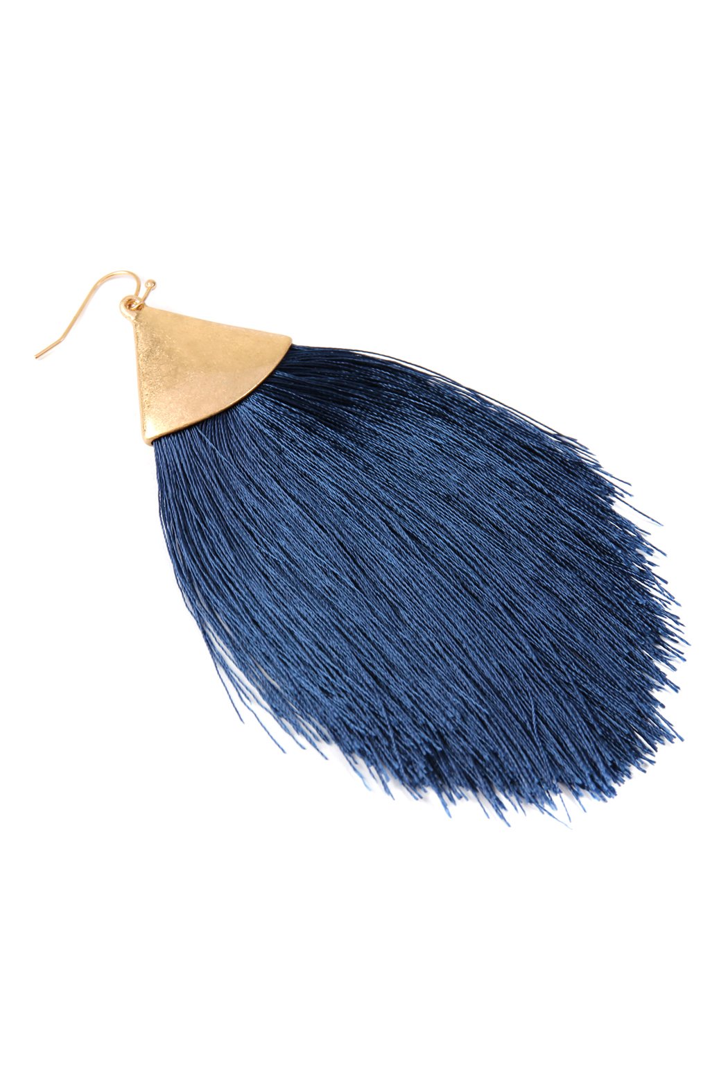 Oversized Tassel Drop Earrings - 18 COLORS -