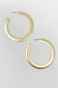 Thumbnail for Ellison & Young - Alma Hoop Earrings, Gold -