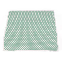 Thumbnail for Newcastle - Desert Rose & Jade Polka Dot Cotton Muslin Blanket -