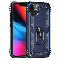 Thumbnail for Savoy - iPhone 13 Case With Kickstand, Heavy Duty Military Grade Protection Phone Case, Built-In 360° Rotate Ring Stand, Shockproof - 1 COLOR -