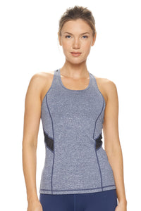 Thumbnail for Airstretch™ Mesh Panel Racerback Tank - 5 COLORS -