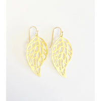 Thumbnail for MINU - Gold Leaf Earrings -