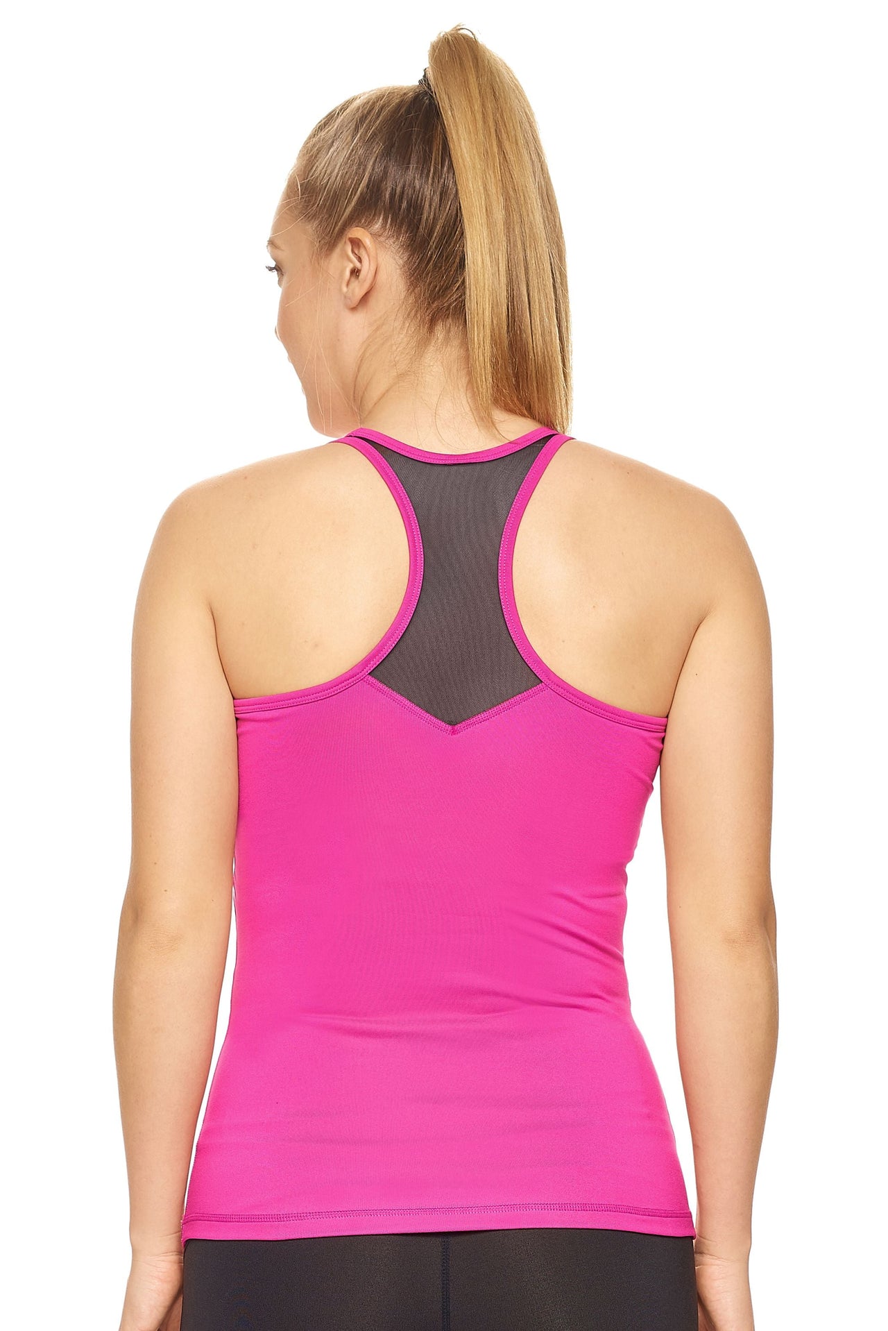 Airstretch™ Mesh Panel Racerback Tank - 5 COLORS -