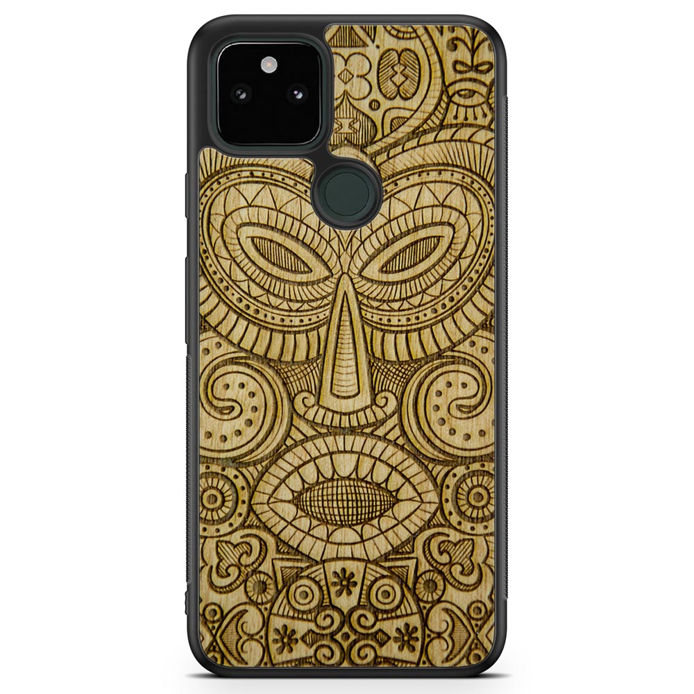 MMORE - Tribal Mask - Wooden phone case - FITS 56 PHONES - FIND YOURS! -