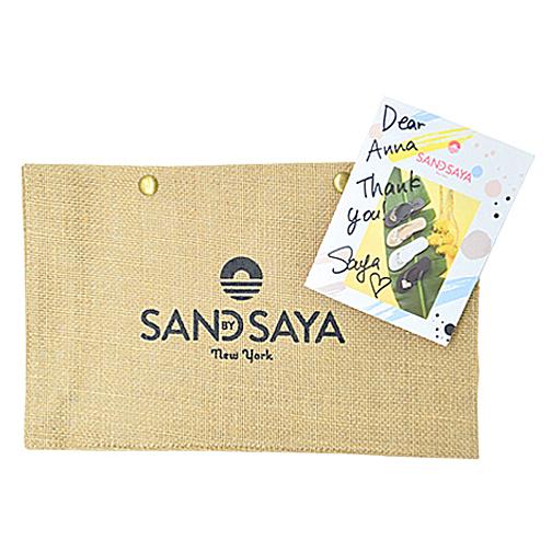 SAND BY SAYA N.Y. - Kent-Mustard Silk Satin Bow - Women's High Wedge - 3 COLORS -