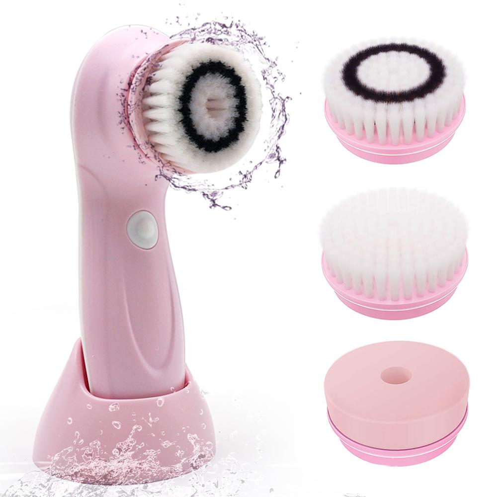 Savoy - 3-In-1 Electric Facial Cleansing Brush - 1 COLOR -