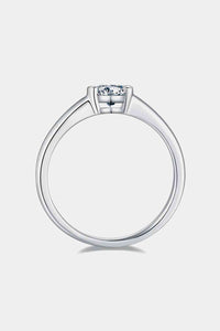 Thumbnail for Moissanite 925 Sterling Silver Solitaire Ring