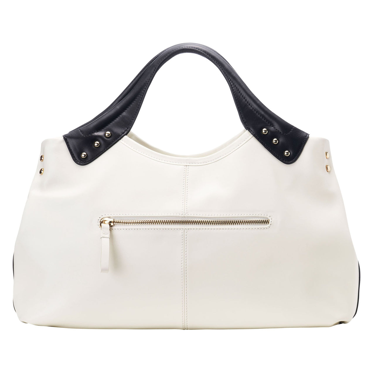 Feather White Tote - 1 COLOR -