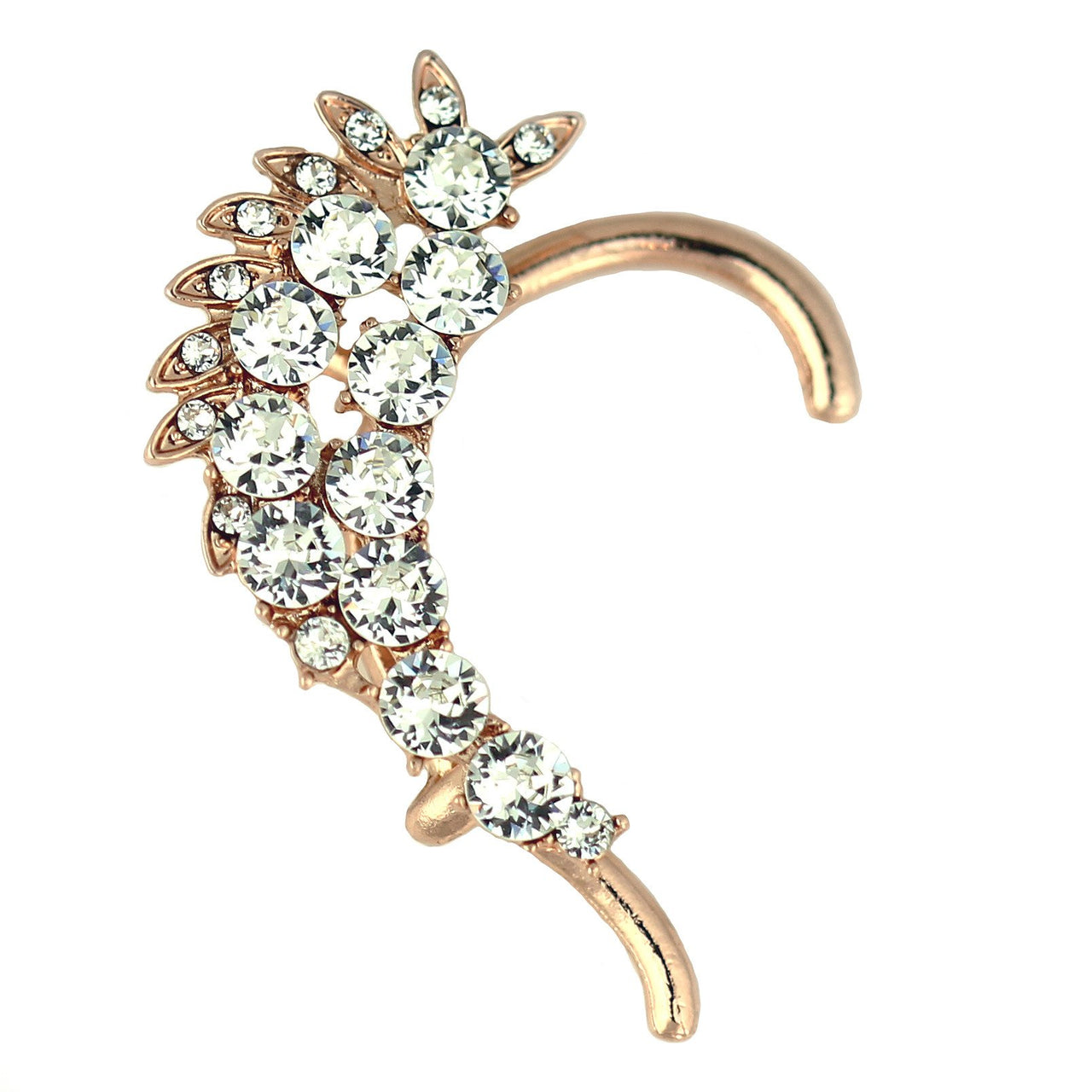 KRISTIN PERRY -  - Crusted Crystal Ear Cuff - 4 FINISHES -