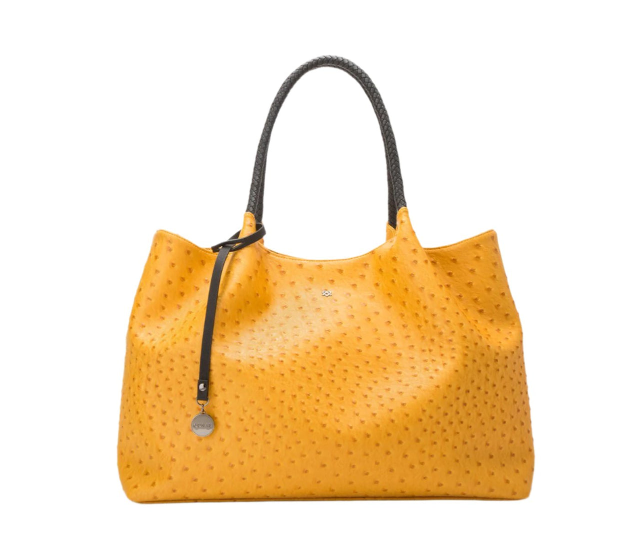 GUNAS NEW YORK - Naomi - Yellow Vegan Leather Tote Bag - 1 COLOR -