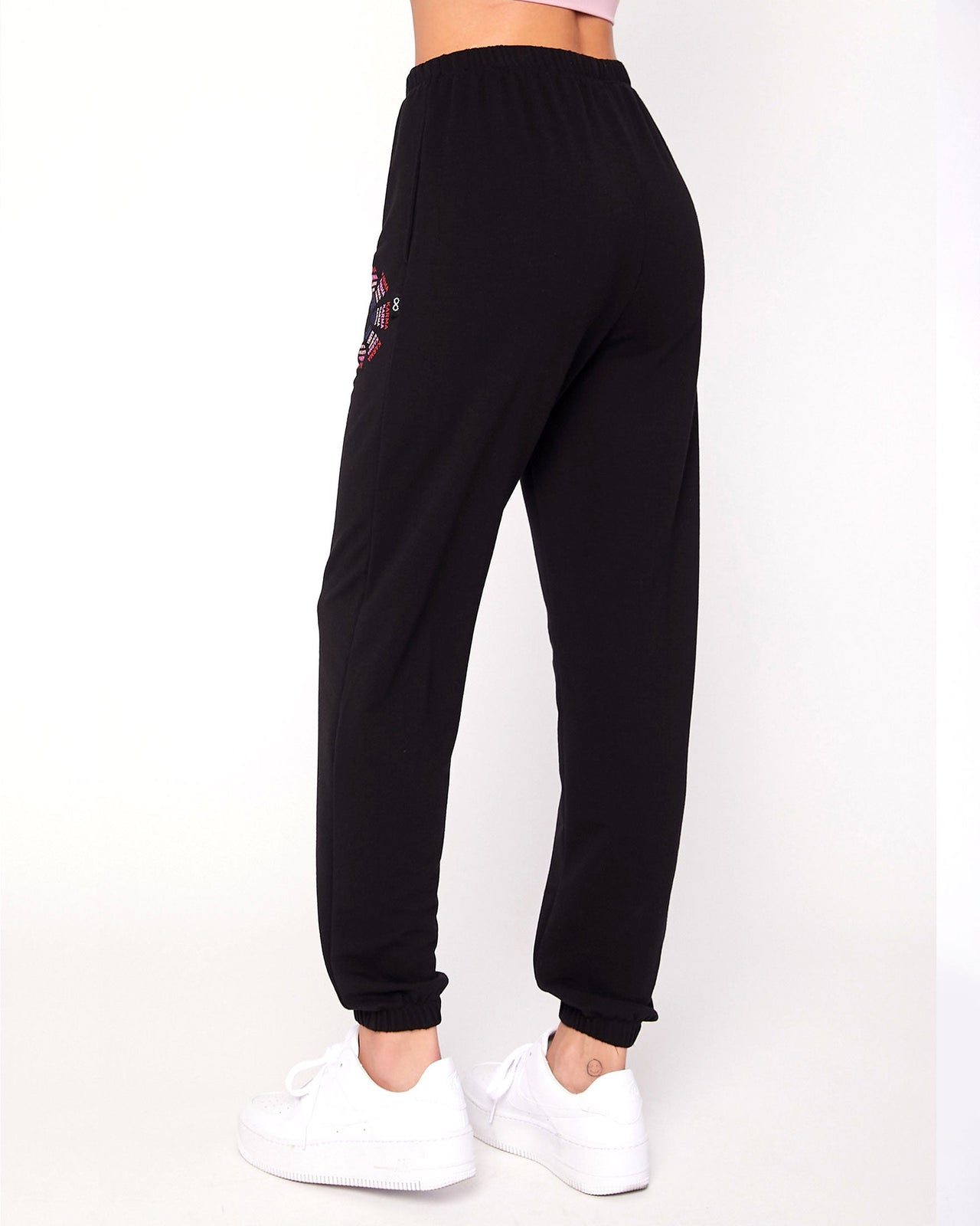 Rebody - Karma Graphic Viscose Blend Sweatpants - 2 KHARMIC COLORS -