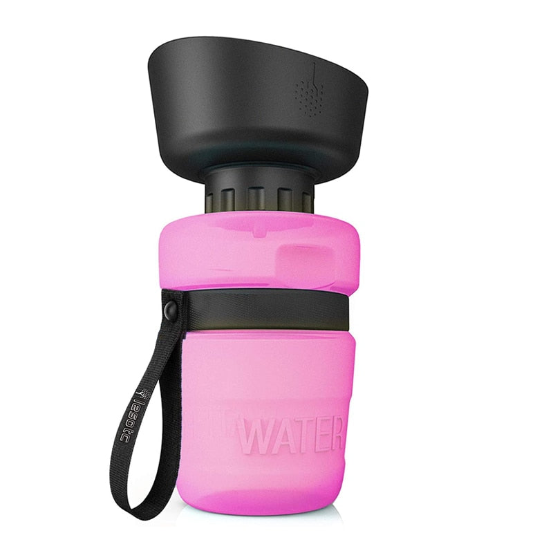 Portable Dog Water Bottle Foldable Pets - Feeder Bowl - Water Bottle Pets Outdoor Travel Drinking Dog Bowl - BPA Free - [29 day delivery] - 3 COLORS -