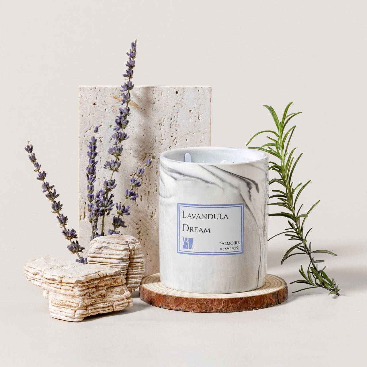 Palmoire - Lavandula Dream Soy Wax Candle -