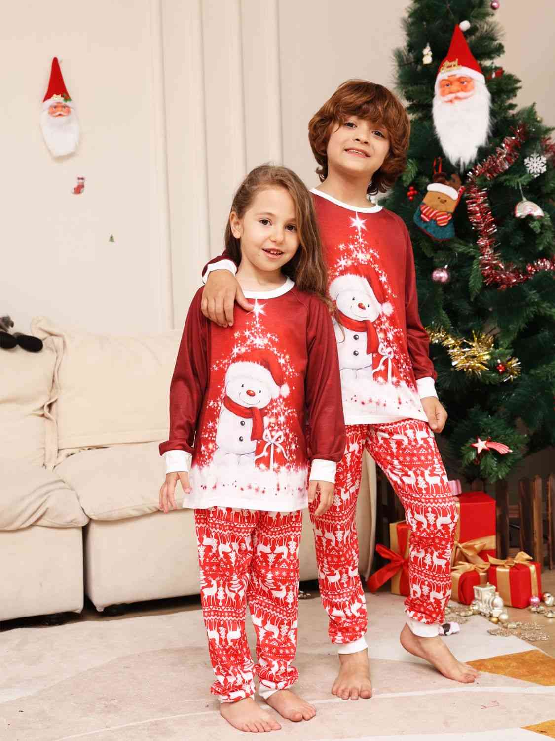 TODDLER Snowman Top and Pants Set - T -