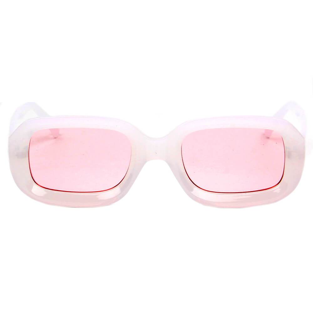 Erii | S1050 - Women Retro Vintage Square Sunglasses - 4 COLORS -