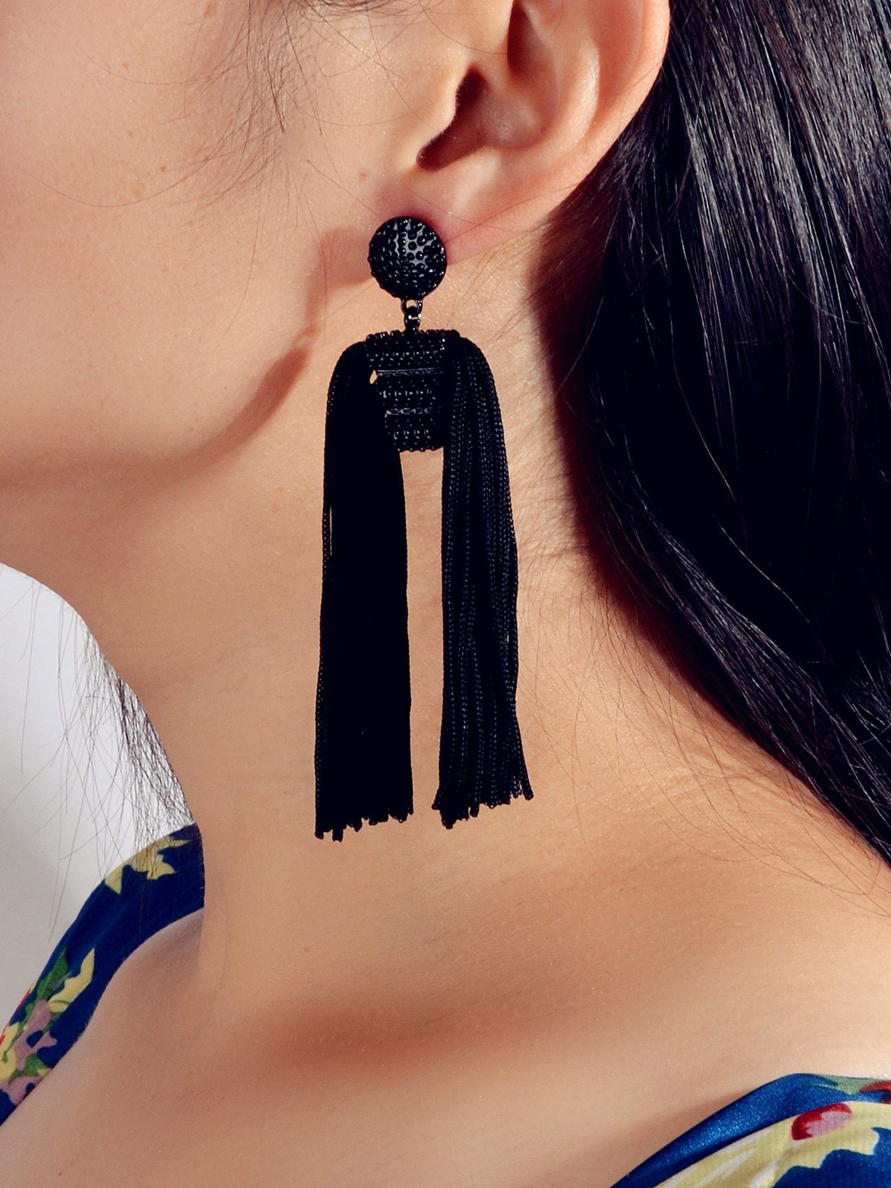 BCNY - Double Trending Tassel Drop Earrings - 1 COLOR -