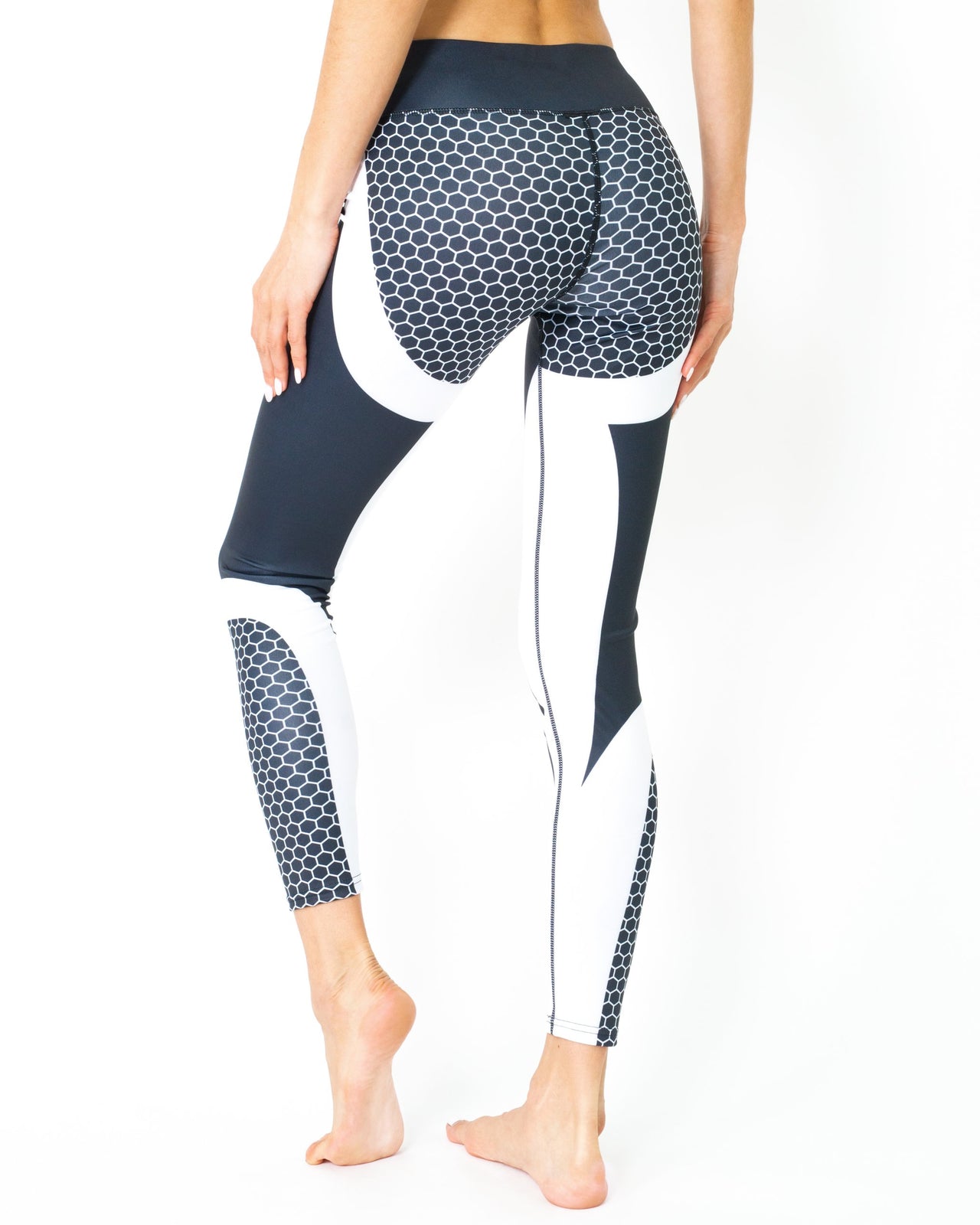 Savoy - Avery Leggings - Black / White - 1 COLOR -