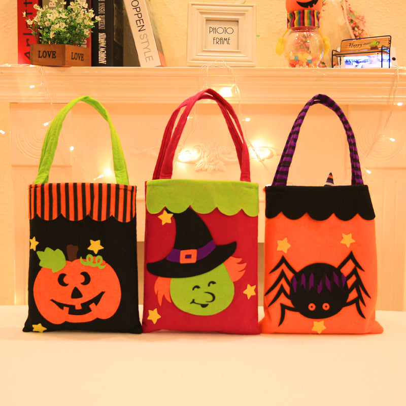 Assorted 2-Piece Halloween Element Handbags - T - 7 TYPES -