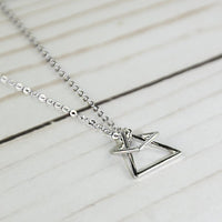 Thumbnail for ClaudiaG - Sterling Silver Geo Game Necklace -