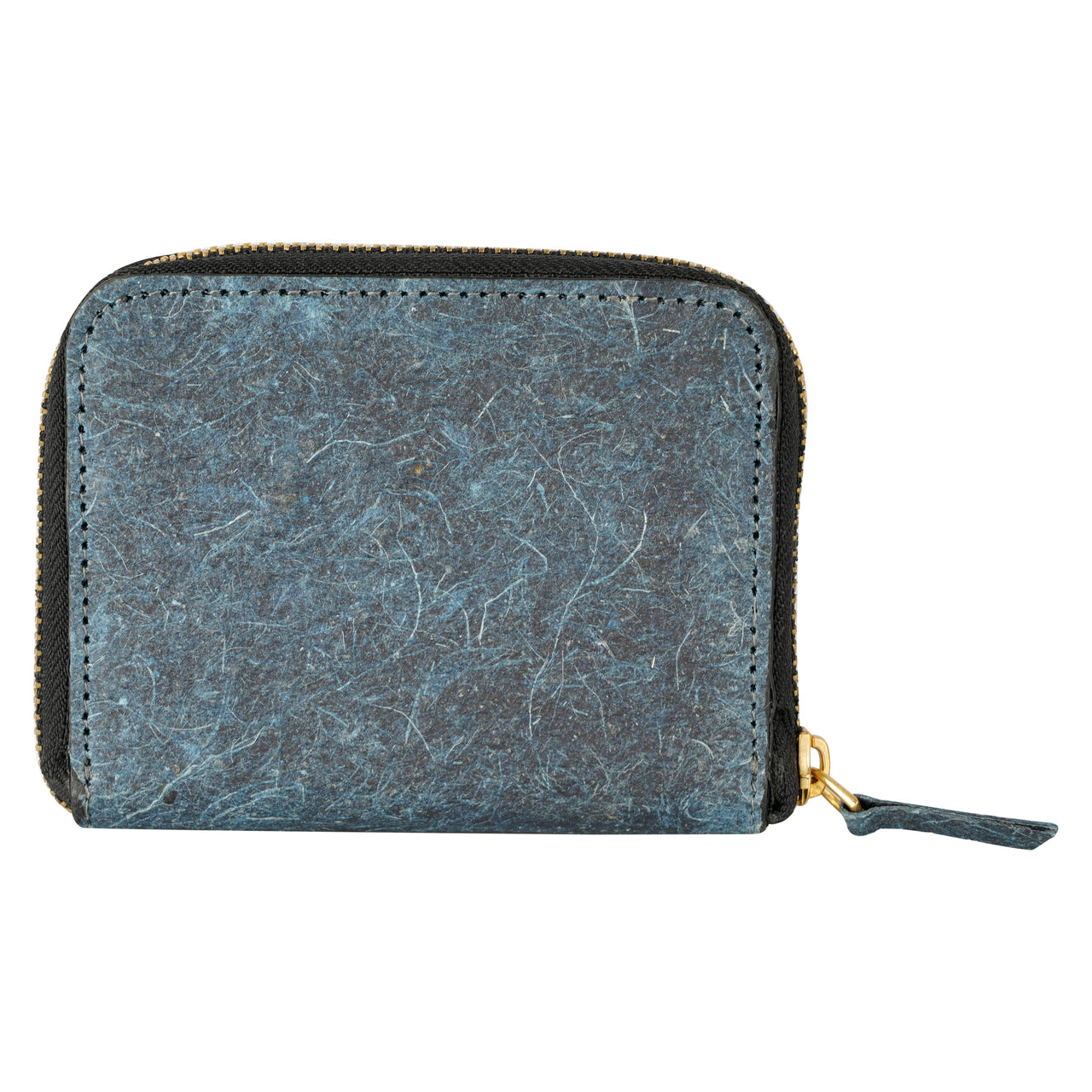 IKON SWEDEN - Coconut Leather Zip Wallet - Dark Indigo - 1 COLOR -