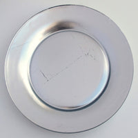 Thumbnail for GILT - PRIMA Set/4 Silver Salad Plates -