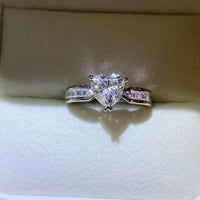 Thumbnail for 1 Carat Moissanite 925 Sterling Silver Ring